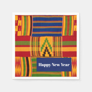 African Print Pappersservett