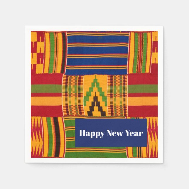 African Print Pappersservett (Framsidan)