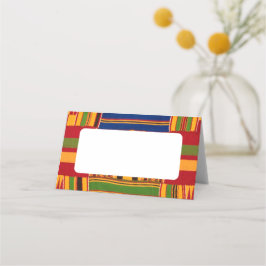 African Print Placeringskort
