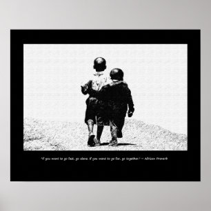 African Proverb Poster