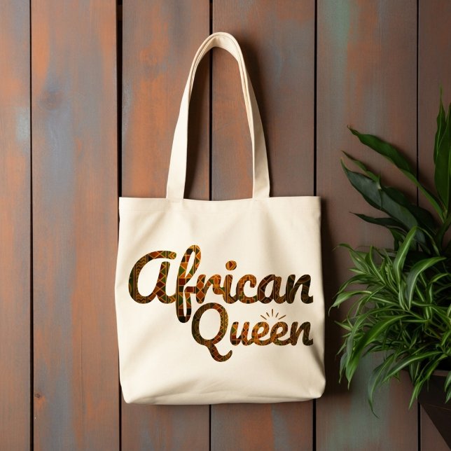 African Queen-handväskor — Present till henne Tygkasse (Skapare uppladdad)