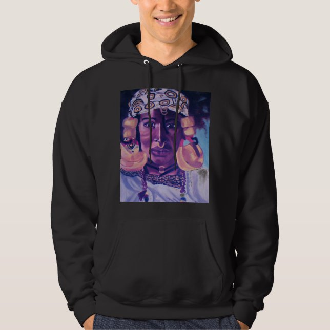 AFRICAN QUEEN hoodie (Framsida)