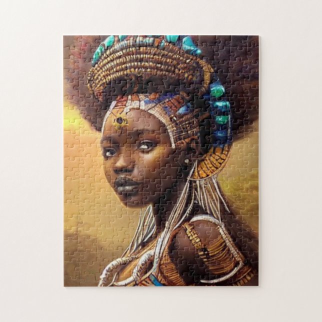 African Queen- Pussel (Vertikal)