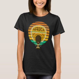 African Queen Strong Black and Proud T Shirt