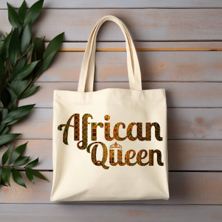 African Queen Totebag — Present åt henne Tygkasse