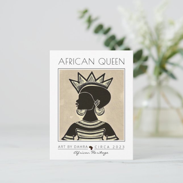 AFRICAN QUEEN VYKORT (Stående Fram)