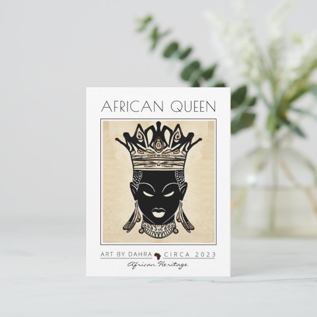 AFRICAN QUEEN VYKORT (Stående Fram)
