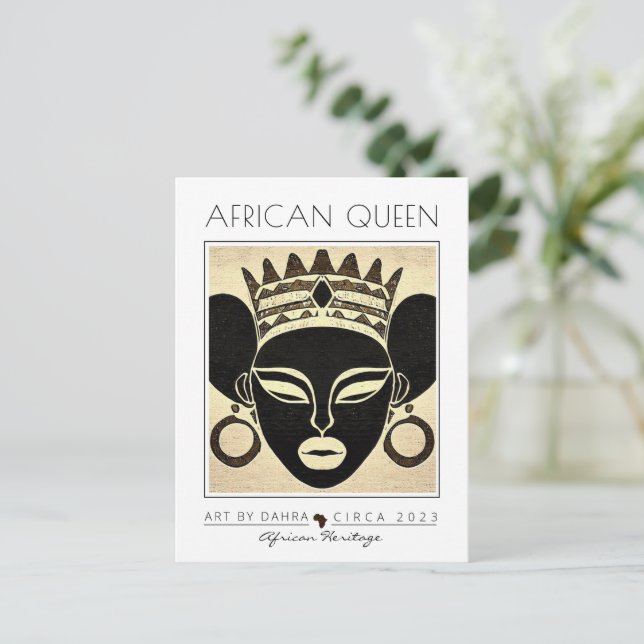 AFRICAN QUEEN VYKORT (Stående Fram)