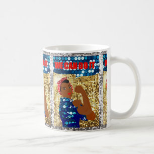 African rosie, niter kaffemugg