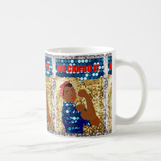 African rosie, niter kaffemugg (Höger)