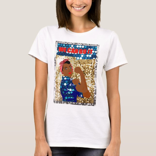 African rosie, niter t-shirt (Framsida)
