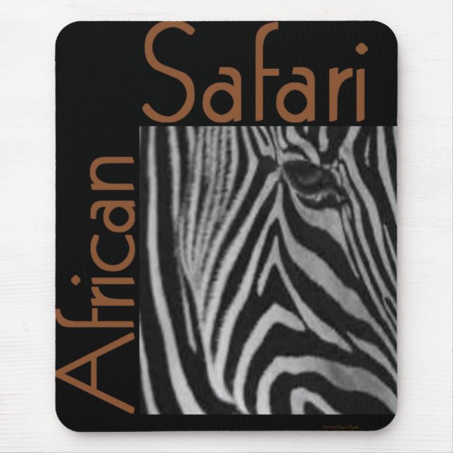 African Safari Mousepad Musmatta (Framsidan)