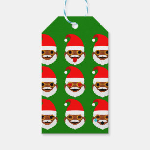 african Santa emoji emoticons Presentetikett