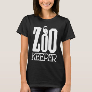African Savanna Safari Zoo Keeper Animal Print Zoo T Shirt