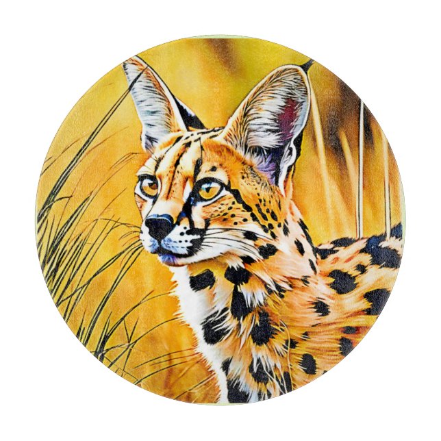 African Serval Art (Framsidan)