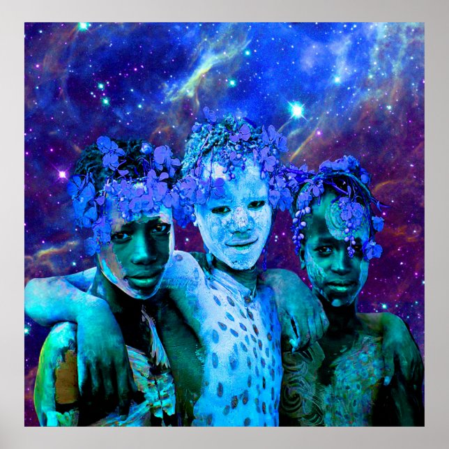 African Star Brothers Poster (Framsidan)