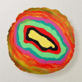 AFRICAN STIL ABSTRAKT ART BY SEXSOX RUND KUDDE