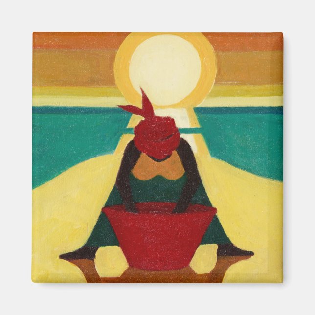 African Sunset 2009 Magnet (Framsidan)