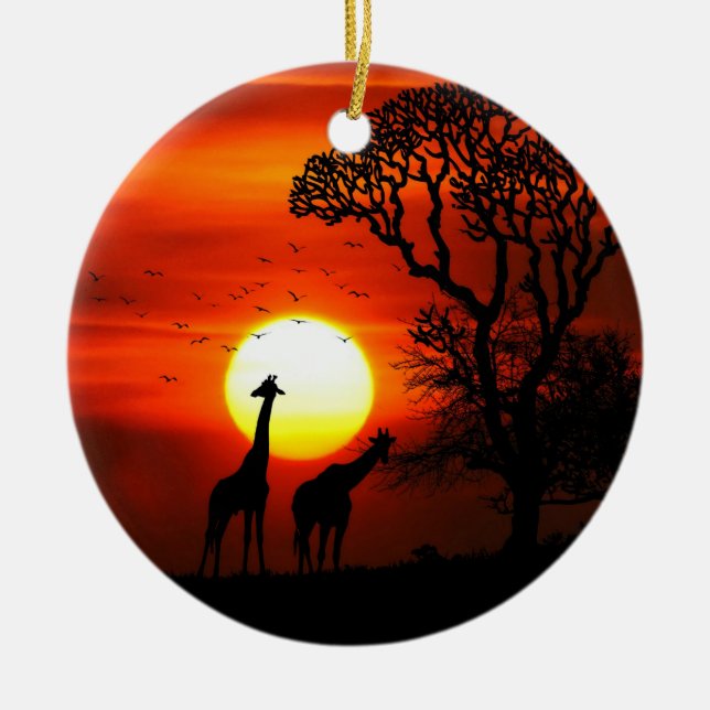 African Sunset Ornament (Framsidan)
