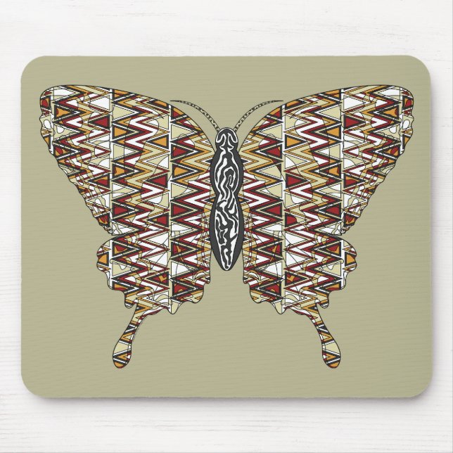 African Swallowtail Mousepad Musmatta (Framsidan)