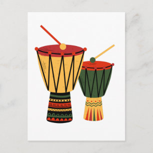 African Tam-Tam Vykort