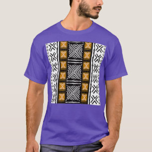African Tribal Lera Trasa Mönster Long T Shirt
