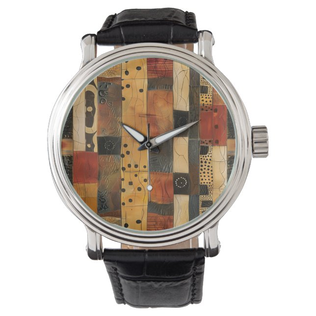 African Tribal Mönster Watch Armbandsur (Framsida)