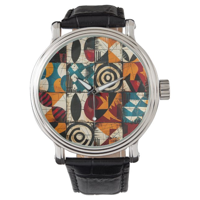 African Tribal Mönster Watch Armbandsur (Framsida)