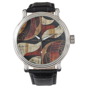 African Tribal Mönster Watch Armbandsur