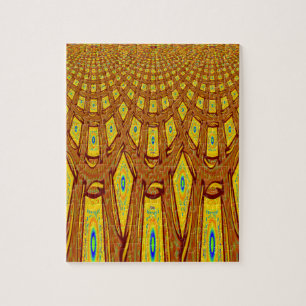 African Tribal Motif Pussel