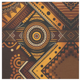 African Tribal Print Fabric - A Canvas of Culture Tyg