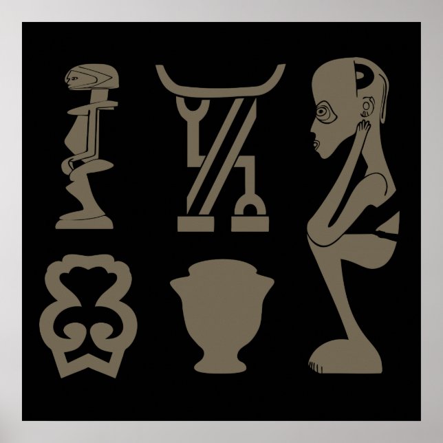African tribe people poster (Framsidan)
