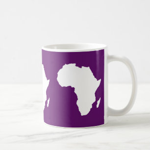 African Violet Audacious Afrika Kaffemugg