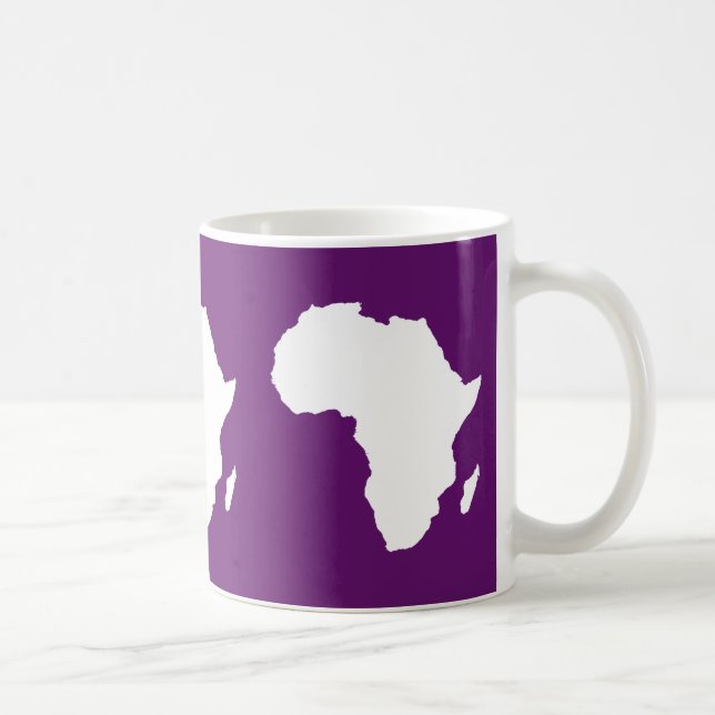 African Violet Audacious Afrika Kaffemugg (Höger)