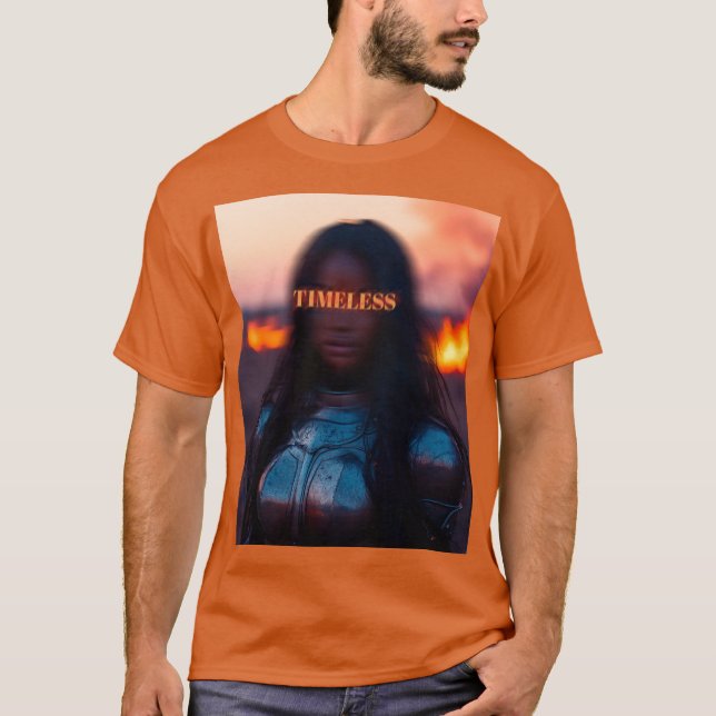African Warrior Art T Shirt (Framsida)