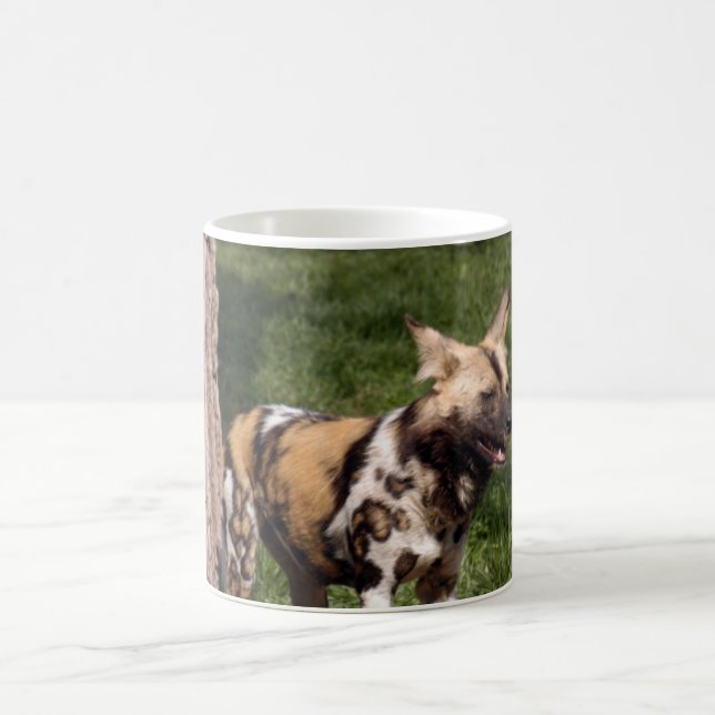 african-wild-dog-001 kaffemugg (Center)