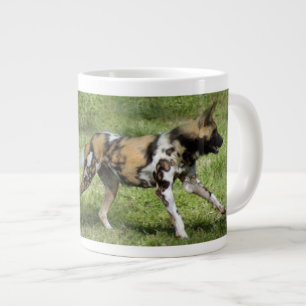 african-wild-dog-004 jumbo mugg