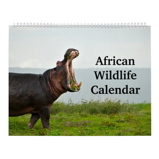 African Wildlife Kalender (Omslag)