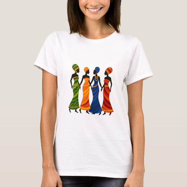 African Women T-Shirt (Framsida)