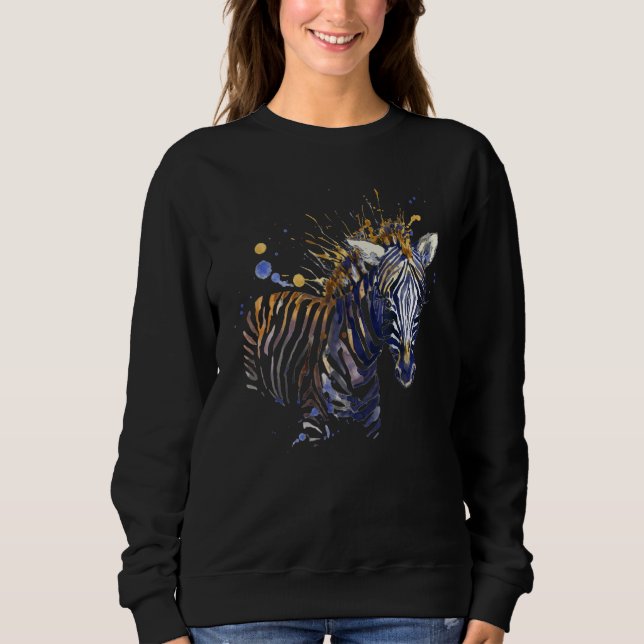 African Zebra Graphic T Shirt (Framsida)