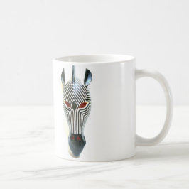 african zebra mask mugg