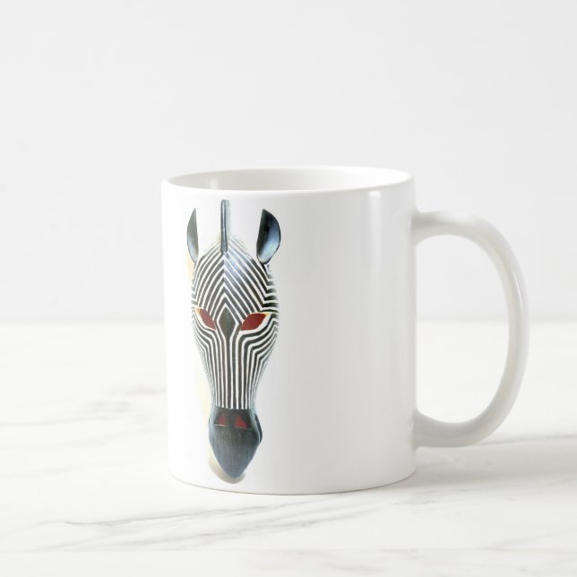 african zebra mask mugg (Höger)