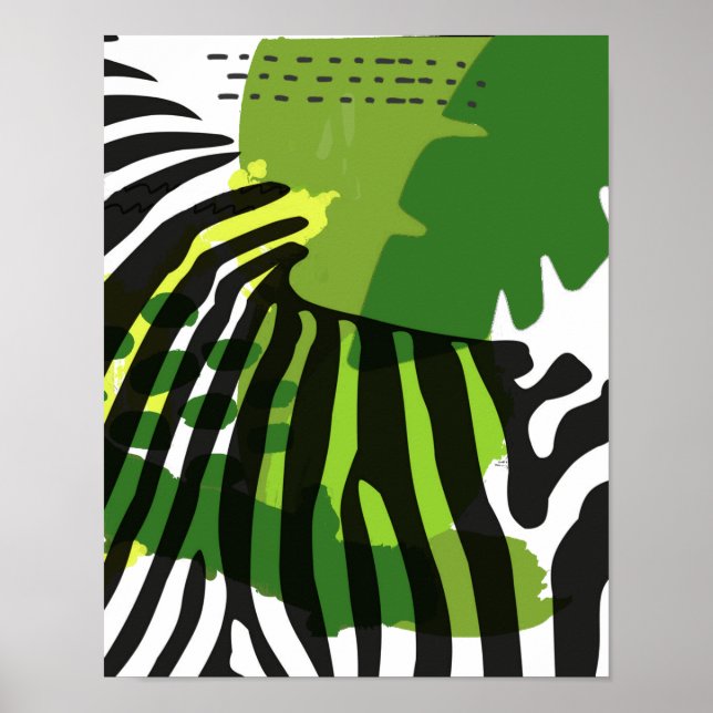 African Zebra Poster (Framsidan)