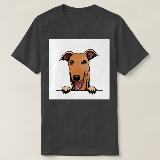 Africanis Zulu hund T Shirt (Design framsida)