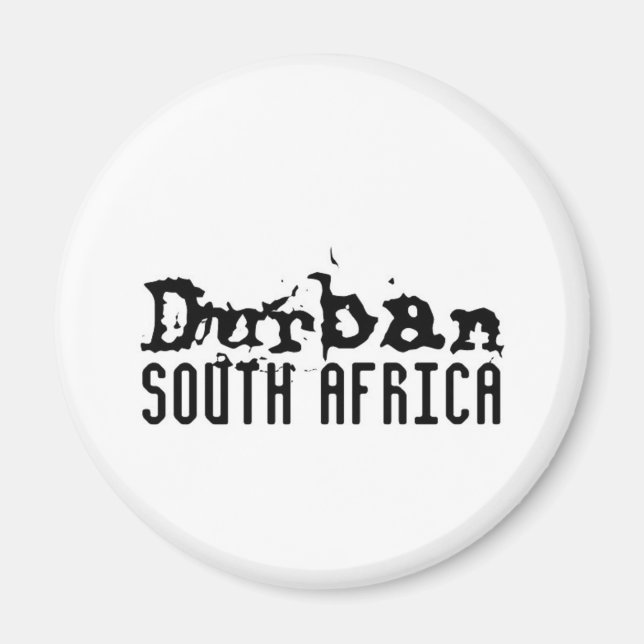 Africankoko Anpassningsbar Collection(Durban, SydA Magnet (Framsidan)