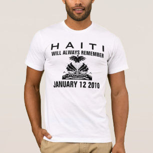 AFRICANKOKO-ANPASSNINGSBAR HAITI TEE SHIRT