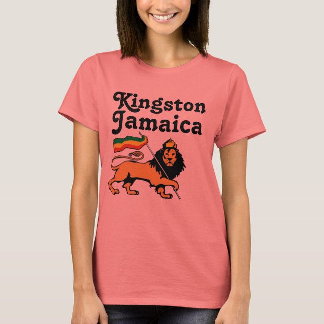 Africankoko Anpassningsbar Jamaica T-shirt (Framsida)