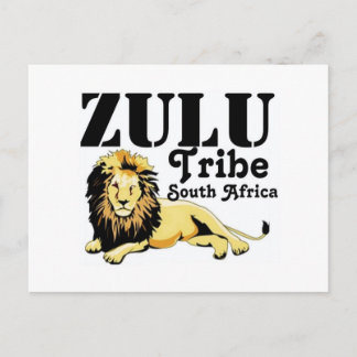Africankoko Anpassningsbar Zulu Tribe (södra Afrik Vykort