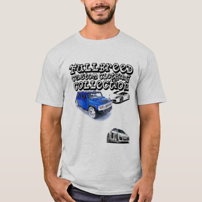 Africankoko beställnings- Fullbreed bekläda Tee Shirt (Framsida)