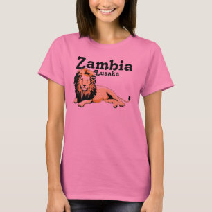 Africankoko beställnings- Lusaka, Zambia Tee Shirt